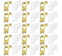 eMagTech 50 Conectores de Pala de Terminal de Engarzado de 6,3 Mm en ángulo de 90° con 50 Fundas Aislantes para Interruptor de Equipo Quad Bicicleta Scooter Barco Electrodomésticos