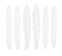 eMagTech 6 moldes de resina de silicona moldes de fundición de 3 estilos en forma de cilindro de epoxi para bolígrafos de bricolaje, llavero de vela, regalo para profesores, estudiantes