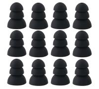 eMagTech 6 Pares de Tapones para Los Oídos con Triple Brida Y Reducción de Ruido con Orificio de 2 Mm Compatible con Shure SE215 Pro Compatible con Etymotic Research
