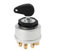 eMagTech 7 Terminales de Interruptor de Llave de Encendido Interruptor de Encendido de Luz 0-1-2-3 OE 0342201009/717638R91 Compatible con Case IH BD Serie Tractores de Automóviles Antiguos