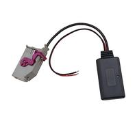 eMagTech Adaptador AUX Bluetooth RNS-E de 32 pines para A3 A4 A6 A8 R8 TT 12 V Módulo Bluetooth de coche Cable AUX-IN Adaptador de audio inalámbrico Accesorios electrónicos de vehículos