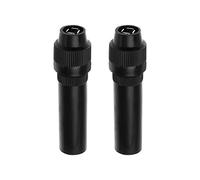 eMagTech Adaptador de Antena DIN Hembra de Repuesto para Antena de Coche, 2 Unidades, Color Negro
