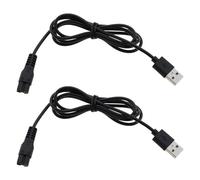 eMagTech - Cable de cargador USB de 5 V para cortadora de pelo, repuesto compatible con el cable de alimentación del cortapelos Brio Beardscape y otras herramientas de afeitado