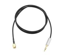 eMagTech Cable Extensión Conector Estéreo SMA Macho A TRS 3,5 Mm Y 1/8" Longitud 1M para Conectar Una Radio de Onda Corta O Un Receptor Radio A Una Antena Coaxial Cable Coaxial