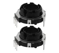 eMagTech Codificador de Eje Hueco de 2 Piezas EC25 SRGP200200 Codificador para Interruptor de Volumen de Automóvil Compatible con Tostadora Cuisinart TOA-65 con Dial Giratorio