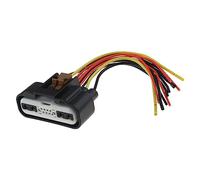eMagTech Conector 4B0973712 de 12 Pines para Motor de limpiaparabrisas automotriz Transit Custom