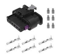eMagTech Conector de Enchufe de Lámpara Trasera de Luz Trasera de Coche de 6 Pines 61132359993 Compatible con BMW 1 2 3 4 Series F20 F21 F22 F23 F28 M2 F30 F31 F32 Conector Eléctrico de 6 Pines