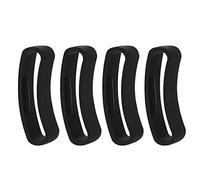 eMagTech Correa de Repuesto Negra para Reloj de Pulsera, Correa de Reloj, Anillo, Correa de Reloj, aro de retención, Correa de Reloj de Pulsera, Hebilla de Seguridad Compatible con SUUNTO Core