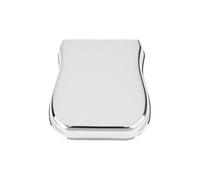eMagTech Cubierta Protectora de Metal para Puente de Guitarra Eléctrica Plateada Compatible con Fender Vintage Telecaster Cromada