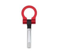 eMagTech Gancho de Remolque Delantero Y Trasero con Tornillos para Coche Color Rojo Compatible con Mazda 2 5 6 RX8 CX5 Y CX9.