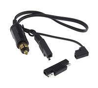 eMagTech Hella Powerlet - Enchufe de 12 a 24 V DIN a Conector Adaptador SAE Cable de 18 AWG de liberación rápida y desconexión Compatible con BMW Encendedor de Coche de Moto