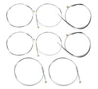 eMagTech Juego completo de 2 cuerdas para violín (E-A-D-G) con extremos de bola niquelados para violines 4/4, 3/4, 1/2, 1/4, aleación de núcleo de acero