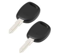 eMagTech Juego de 2 Carcasas Llave Coche con Espadín sin Cortar Compatible con Renault Kangoo Clio Modus Twingo Compatible con Dacia Duster