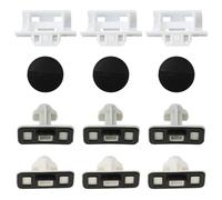 eMagTech Juego de 23 Clips de Retención para Faldones Laterales de Coche 4G8898909 Compatible con Audi A6 C7 2012-2014