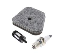 eMagTech Juego de 3 Filtros de Aire para Bujías CMR6H 4180 120 1800 0000 350 3502 Compatible con Stihl KM90 KM90R KM100 KM100R KM130 KM130R FS90 Cortacésped