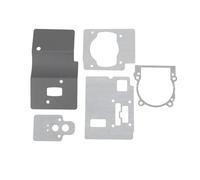 eMagTech Juego de almohadillas para cortacésped 577083701 compatible con RedMax EBZ8500 EBZ8500RH