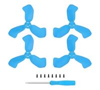 eMagTech Kit de 2 Pares de Hélices para Drones Color Azul Compatible con dji Neo 2
