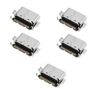 eMagTech Lote de 5 Conectores de Puerto de Carga Tipo C 16 Pines Repuesto Compatible con TCL Tab 8 LE 9132 9137
