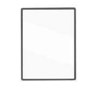 eMagTech Marco de pantalla superior para consola de juegos portátil, cubierta negra compatible con Nintendo DSi XL