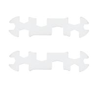 eMagTech Paquete de 2 llaves planas multifunción 8 en 1 compatibles con bicicletas eléctricas híbridas Mountain Road BMX para niños