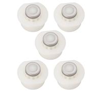 eMagTech Paquete de 5 Botones A Presión Redondos con Clip para Varillas Niveladoras de Aluminio Diámetro Del Botón 13 Mm