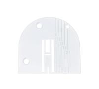 eMagTech Reemplazo de Placa de Aguja Semicircular para Máquina de Coser Doméstica Plateada Compatible con Veritas 8014 29 Máquina de Coser Doméstica de Garganta