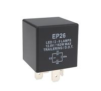 eMagTech Relé Intermitente ep26 4 Pines led Reemplaza OEM 56009339 Compatible con Jeep Wrangler tj 1997-2000 Corrección Hyperflash