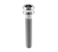 eMagTech Tornillos de Titanio M6 X 35 Mm para Tapa de Dirección de Bicicleta Fijación de Potencia Color Plateado