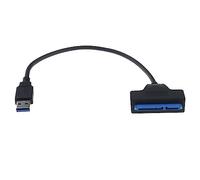 eMagTech USB 3.0 a 7+15 22 pines Slim Line SATA Cable adaptador 2,5 pulgadas SSD HDD HDD Adaptador convertidor Plug and Play para ordenador portátil PC DVD Player