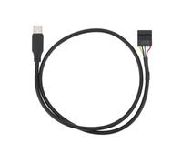 eMagTech USB de 9 pines a C de 50 cm compatible con Corsair iCUE LINK LCD AIO interno USB 2.0 de 9 pines a tipo C