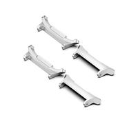 EMAIGlPO Adaptador de correa de acero inoxidable de repuesto, conector de banda sin espacio, apto for Samsung Galaxy Watch 7 Ultra, accesorio(4PCS Silver,20mm)