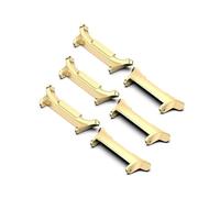 EMAIGlPO Adaptador de correa de acero inoxidable de repuesto, conector de banda sin espacio, apto for Samsung Galaxy Watch 7 Ultra, accesorio(6PCS Gold,24mm)