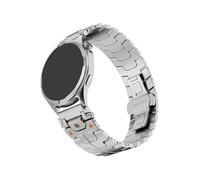 EMAIGlPO Adecuado for Huawei GT5/watch4 pro correa de acero inoxidable metal sólido 22 mm universal(Silver,20mm)