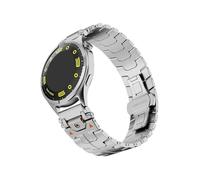 EMAIGlPO Adecuado for Huawei GT5/watch4 pro correa de acero inoxidable metal sólido 22 mm universal(Silver,20mm)