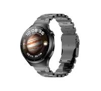 EMAIGlPO Ajuste adecuado for Huawei Watch4 Pro/GT4/GT2/GT3 Pro Titanium Aley Watch Store Store en forma de mariposa de metal de mariposa Metal Correa(Grey)