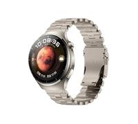 EMAIGlPO Ajuste adecuado for Huawei Watch4 Pro/GT4/GT2/GT3 Pro Titanium Aley Watch Store Store en forma de mariposa de metal de mariposa Metal Correa(Titanium)