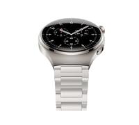 EMAIGlPO Ajuste adecuado for Samsung Galaxy Watch6 Watch Strap, adecuado for Galaxy Watch4 Classic Classic Titanium Alloy Titanium Strap en forma de I(Silver)