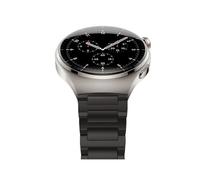 EMAIGlPO Ajuste adecuado for Samsung Galaxy Watch6 Watch Strap, adecuado for Galaxy Watch4 Classic Classic Titanium Alloy Titanium Strap en forma de I(Black)