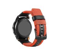 EMAIGlPO Ajuste adecuado for Samsung S3 Correa de tamaño ajustable desmontable rápido Correa tejida de nailon En stock Versión de 20 22 mm en 6 colores(Orange,20mm)