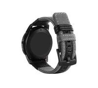 EMAIGlPO Ajuste adecuado for Samsung S3 Correa de tamaño ajustable desmontable rápido Correa tejida de nailon En stock Versión de 20 22 mm en 6 colores(Grey,22mm)