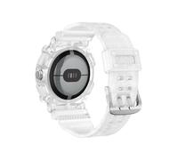 EMAIGlPO Compatible con correa de reloj for Google Pixel 1/2, pulsera deportiva de silicona suave, pulsera de correa de repuesto ligera y transpirable(Frosted thoroughly)