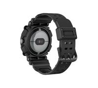 EMAIGlPO Compatible con correa de reloj for Google Pixel 1/2, pulsera deportiva de silicona suave, pulsera de correa de repuesto ligera y transpirable(Black)