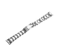 EMAIGlPO Compatible con pulsera for Pagani Design 316L Silver Jubilee, compatible con Pd1661 Pd1662, correa impermeable de 20 mm(Polishedstrap)