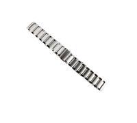 EMAIGlPO Correa adecuada for Huawei GT2, compatible con Samsung Watch 4/5/6, correa de metal brillante con tres cuentas, pulsera de acero inoxidable con tres tensiones(Silver,22mm)