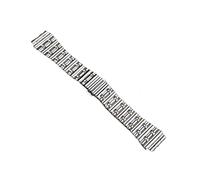 EMAIGlPO Correa apta for relojes mecánicos superrápidos de la serie for Breitling B01, cadena de reloj de acero inoxidable macizo de 24 mm, accesorios for hombres(Silver)