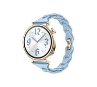 EMAIGlPO Correa colorida de silicona de 18MM for Huawei Watch GT4/5, pulsera de mujer de 41mm for HUAWEI GT5 Pro, banda de silicona suave y delgada de 42MM(Blue,For Huawei GT4 41mm)