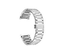 EMAIGlPO Correa compatible con for PAGANI DESIGN 1736, compatible con for PD-1736, 24mm, relojes de negocios for hombre, hebilla de mariposa de acero inoxidable