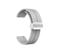 EMAIGlPO Correa con hebilla de 18mm for Huawei Watch Gt5 de 41mm, repuesto de pulsera deportiva de silicona for reloj Gt5pro de 42mm/Gt4 de 41mm(Light gray,For GT5 Pro 42mm)