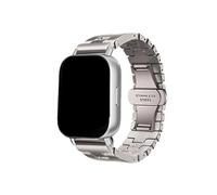 EMAIGlPO Correa con hebilla de mariposa de 22mm for Redmi Watch 5 Active/5 Lite, pulsera de acero inoxidable apta for Xiaomi Watch 2 2Pro S4 S3 S2 S1 Pro