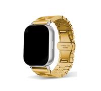 EMAIGlPO Correa con hebilla de mariposa de 22mm for Redmi Watch 5 Active/5 Lite, pulsera de acero inoxidable apta for Xiaomi Watch 2 2Pro S4 S3 S2 S1 Pro